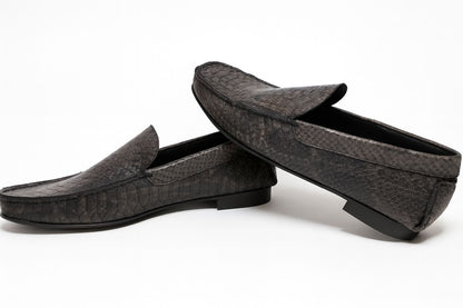 Mocassino Artigianale in pelle di Serpente